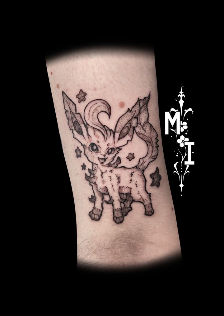 Tattoo von Luca: Pokémon Folipurba