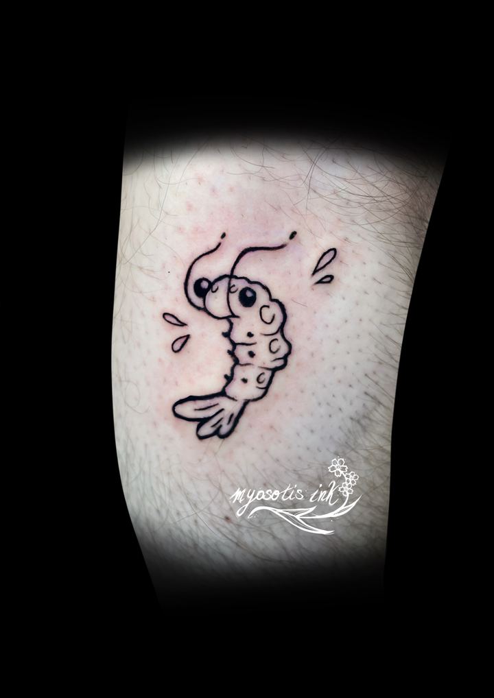Tattoo von Luca: Kleines Fineline-Motiv